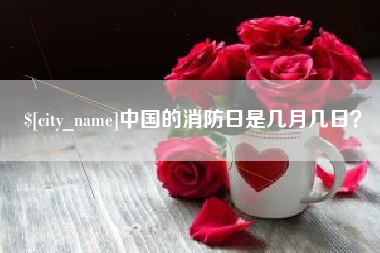 开封中国的消防日是几月几日？