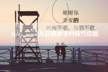 开封九宫格数字对应方位图
