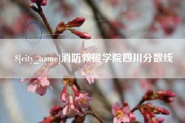 开封消防救援学院四川分数线
