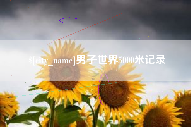 开封男子世界5000米记录