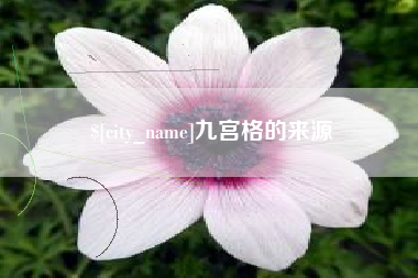开封九宫格的来源
