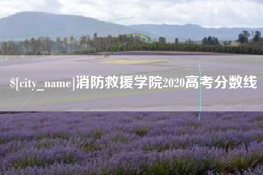 开封消防救援学院2020高考分数线