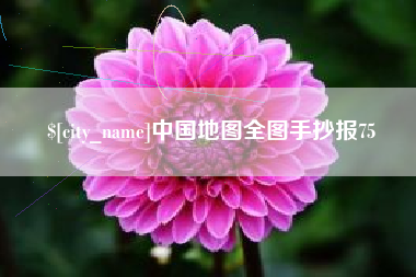 开封中国地图全图手抄报75