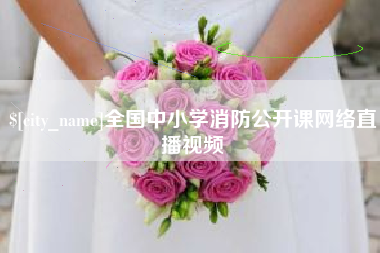 开封全国中小学消防公开课网络直播视频