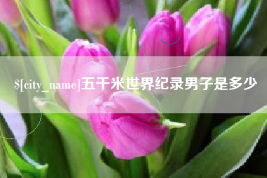 开封五千米世界纪录男子是多少