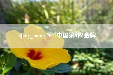 开封2021中国第9枚金牌