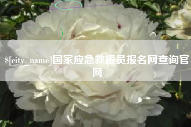 开封国家应急救援员报名网查询官网