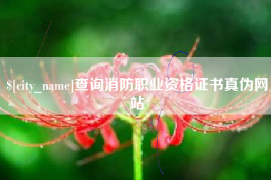 开封查询消防职业资格证书真伪网站