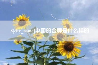 开封中国的金牌是什么样的