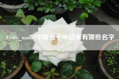 开封中国五千米冠军有哪些名字